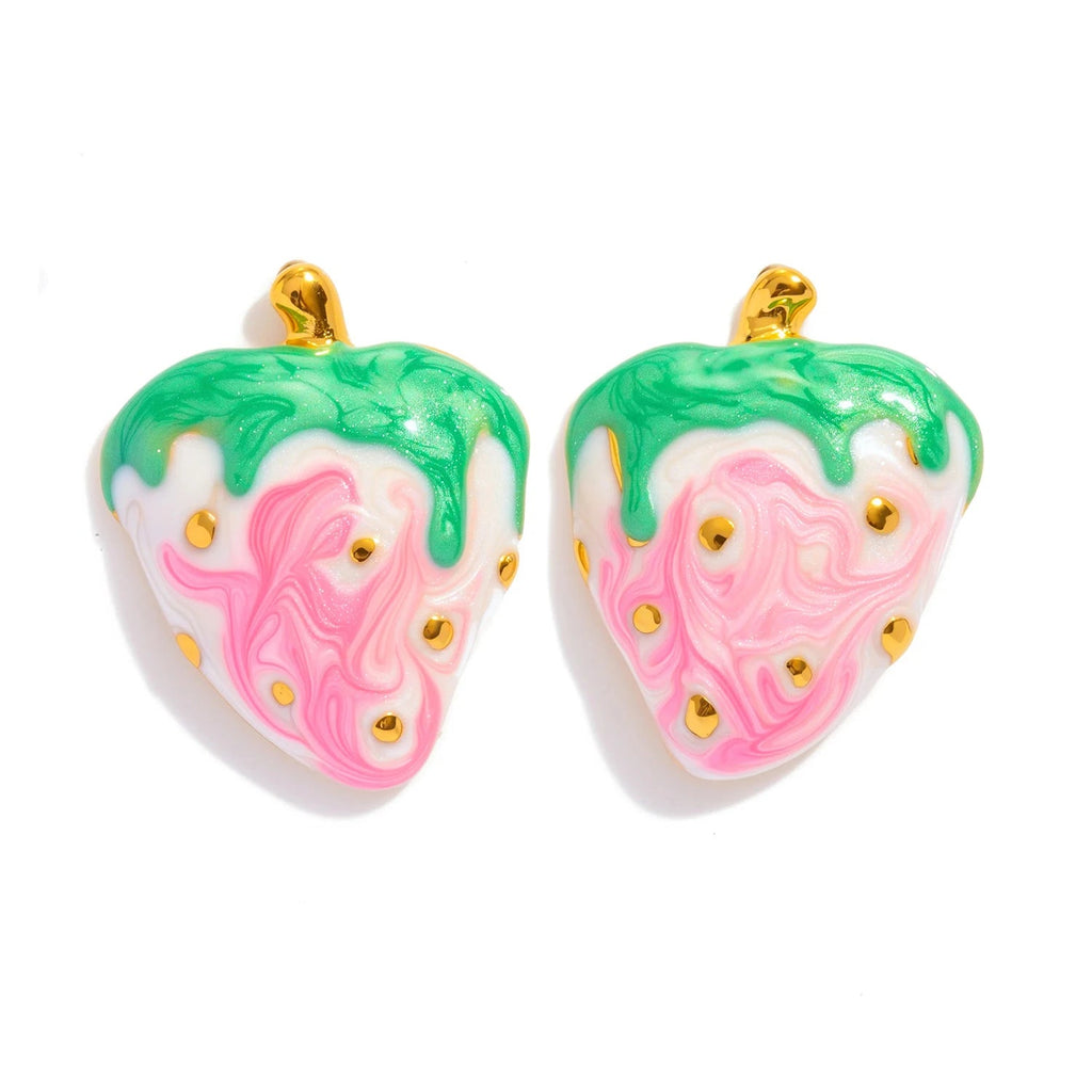 Adorable Strawberry Earrings