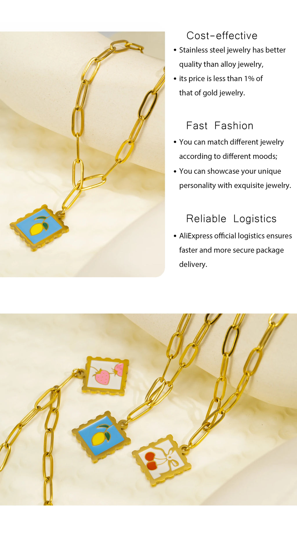 NonSense Fruits Necklaces