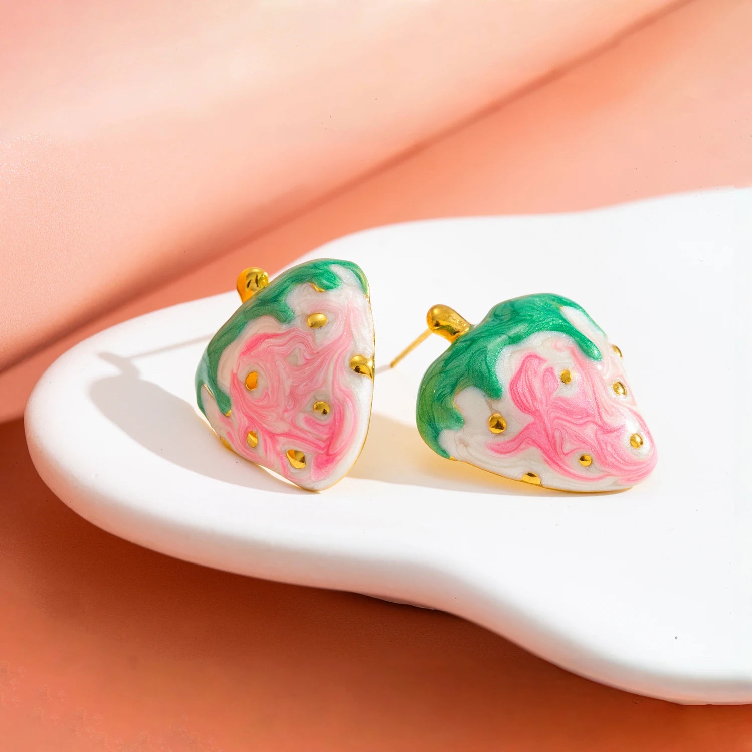 Adorable Strawberry Earrings