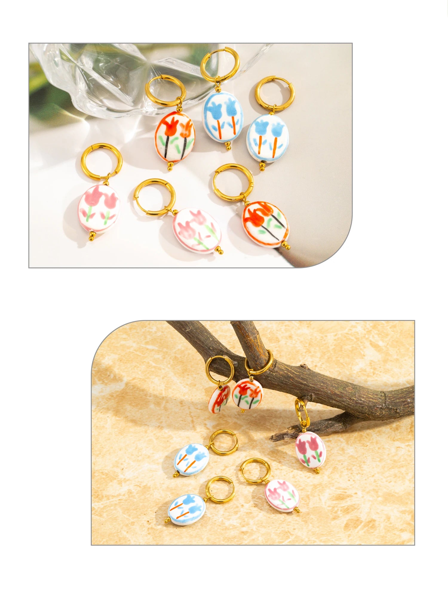 Floral Earrings