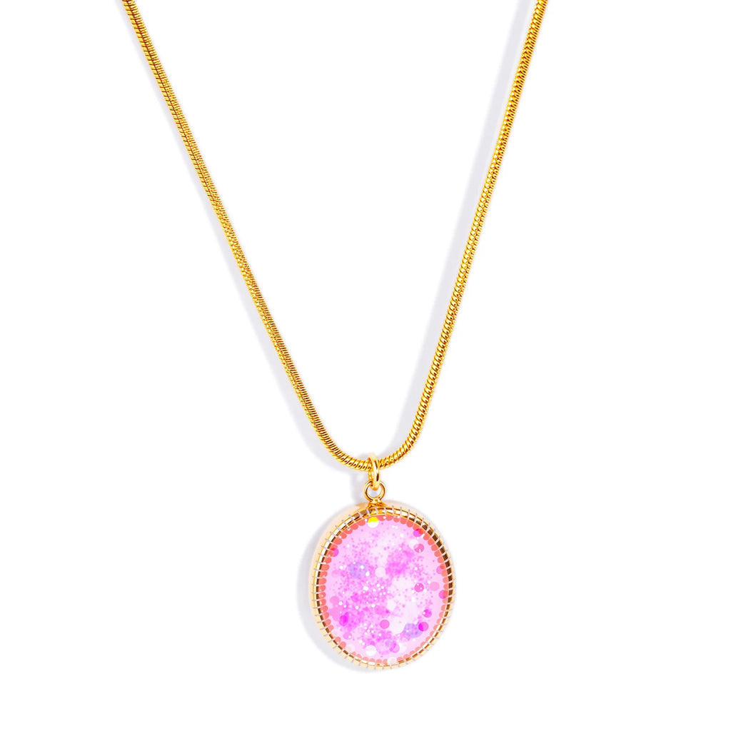 Oval Pendant Necklace