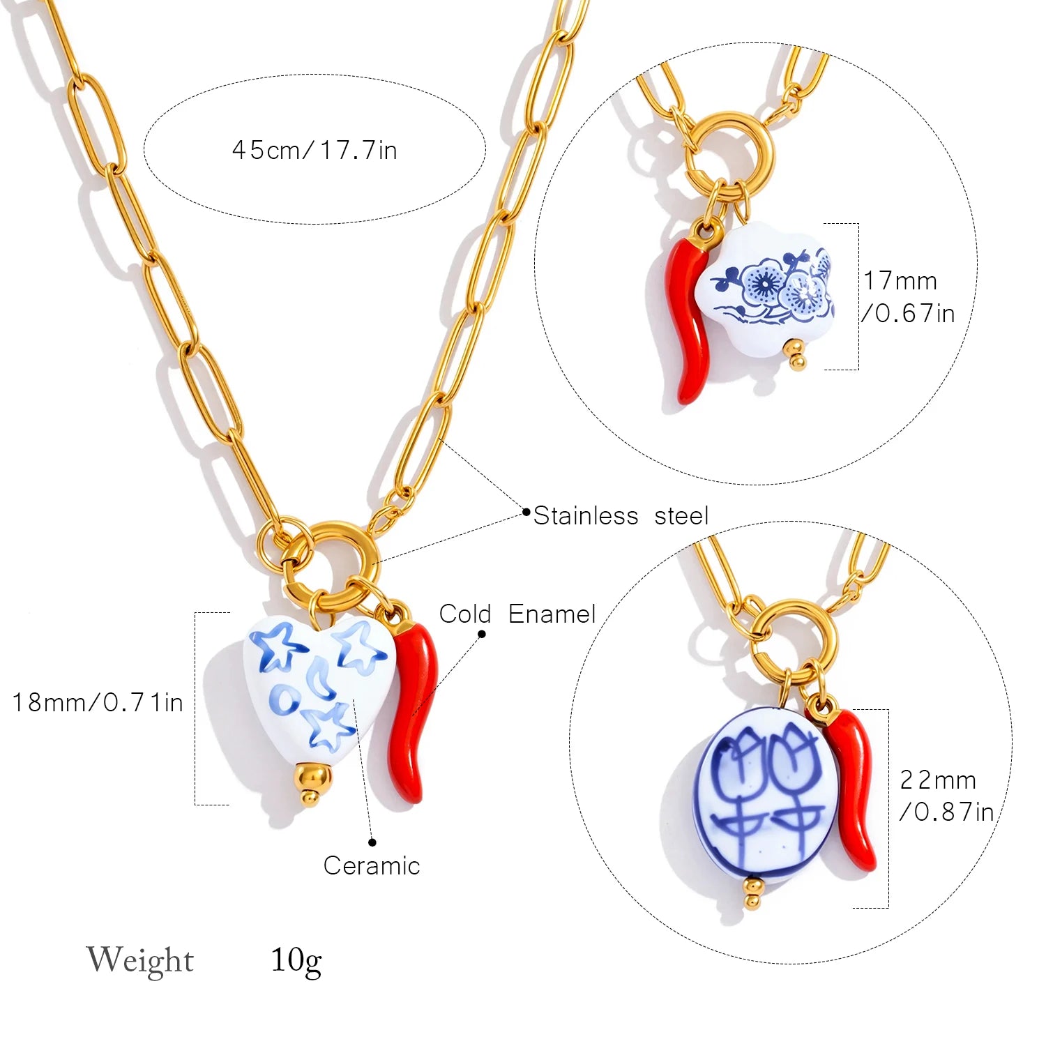 Spicy Charm Necklace