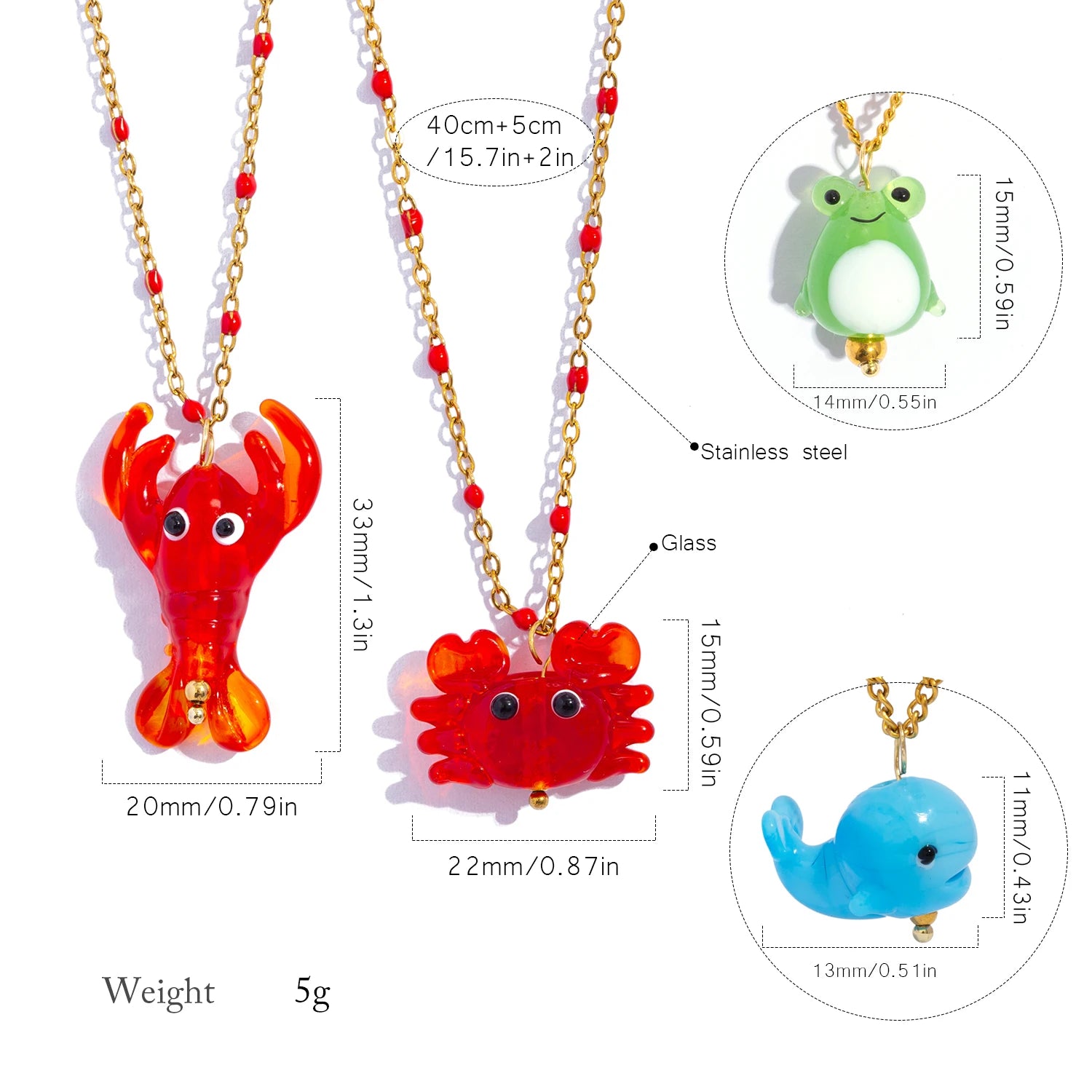 Animal Ocean Necklace