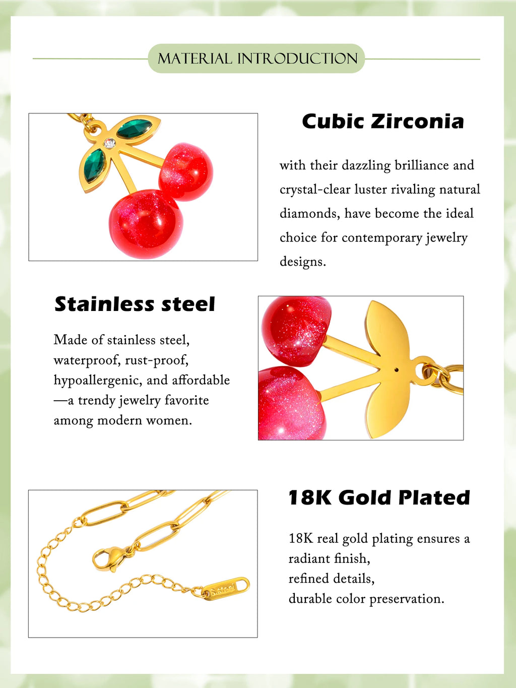 Cherry Charm Necklace