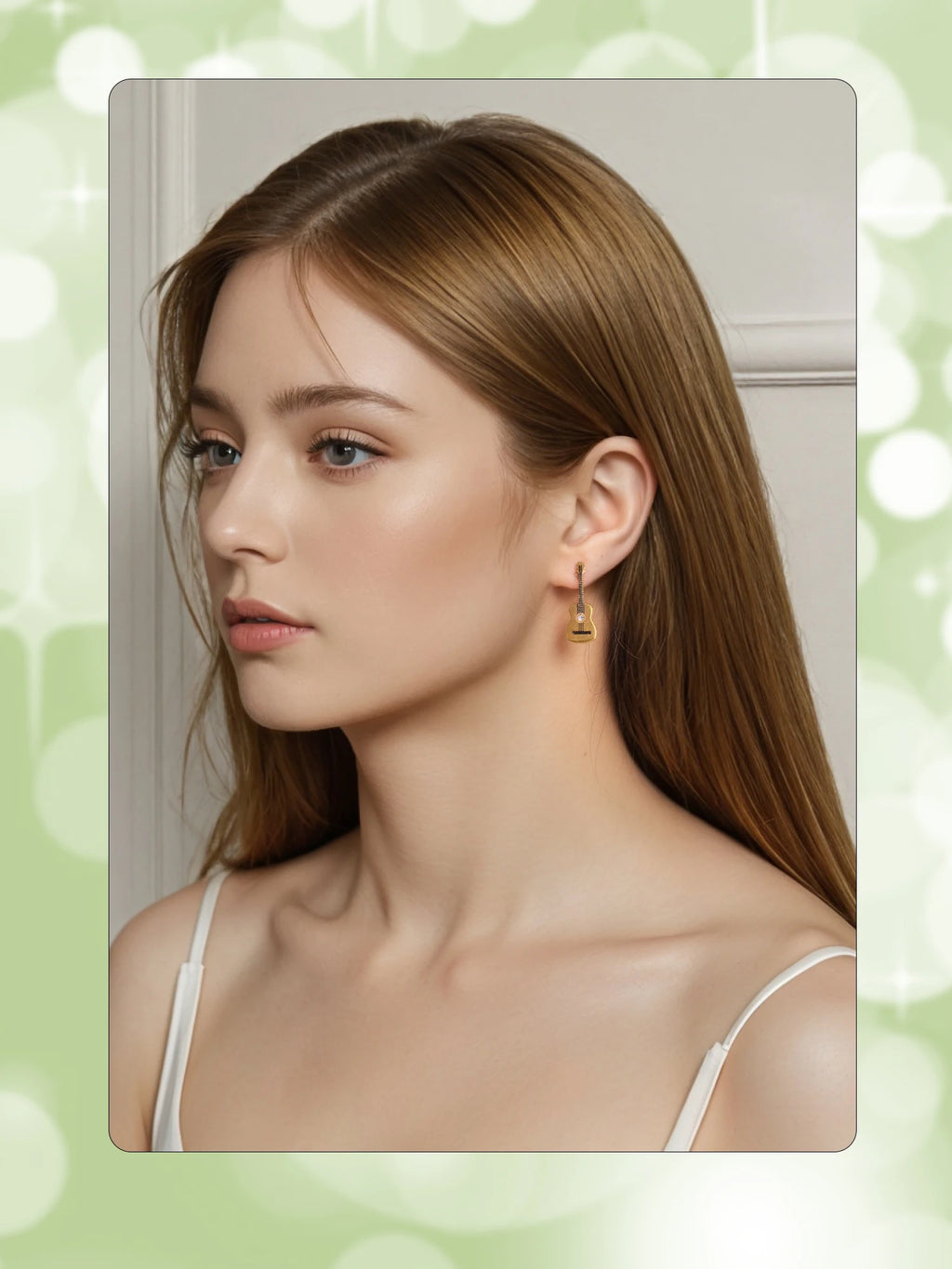 Guitar Stud Earrings