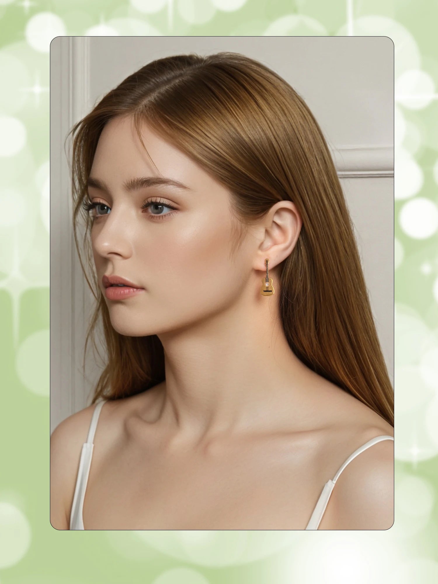 Guitar Stud Earrings