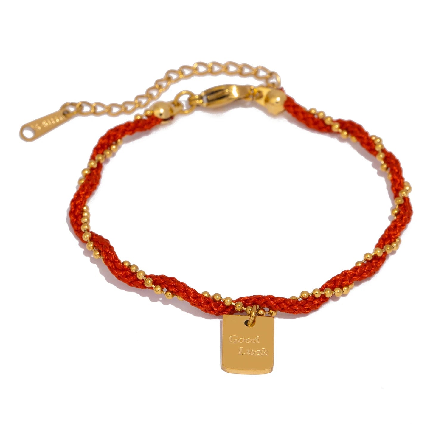 Braided Good Luck Charm Bracelet