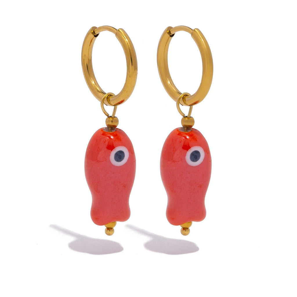 Charm Fish Earrings