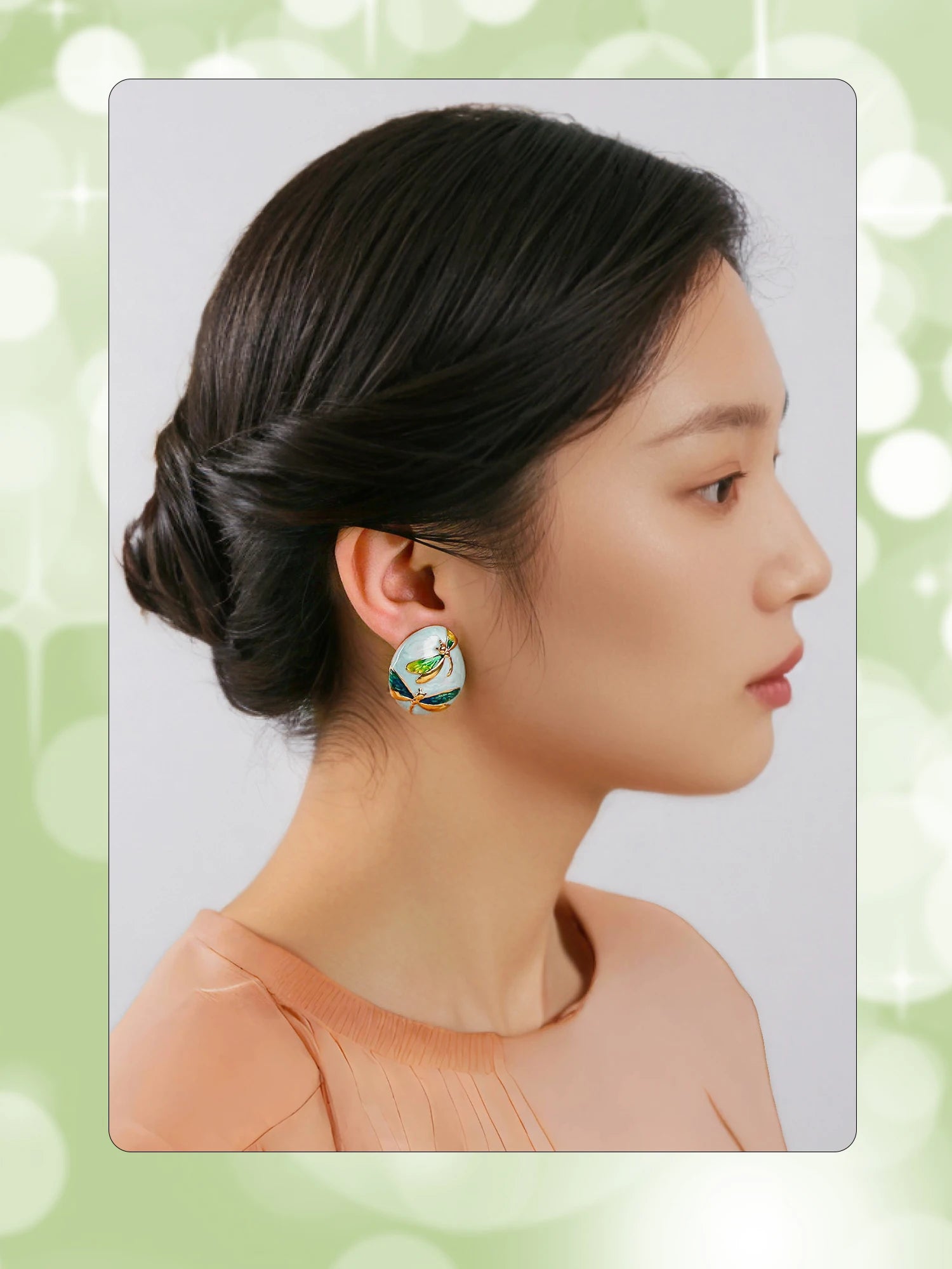Colorful Dragonfly Earrings