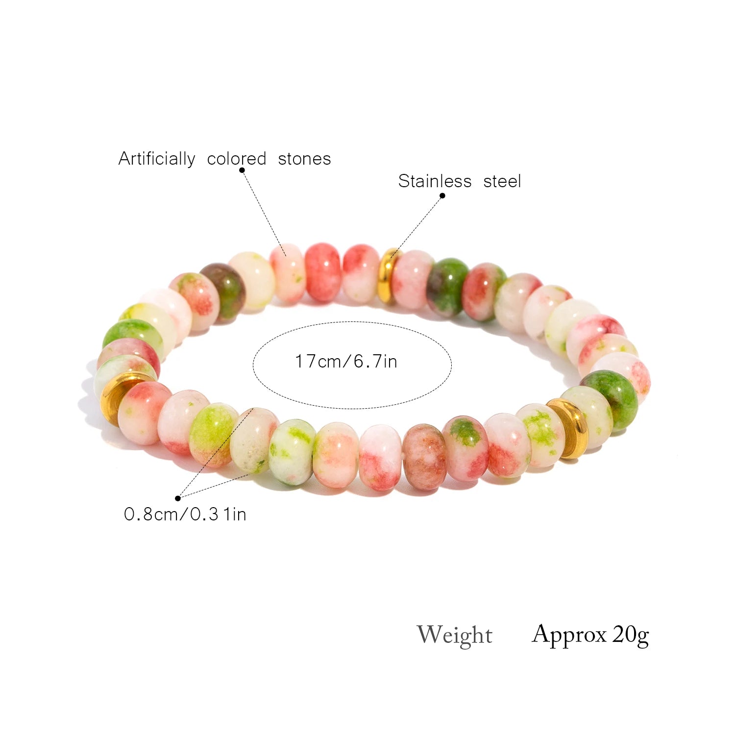 Handmade Stone Bracelet