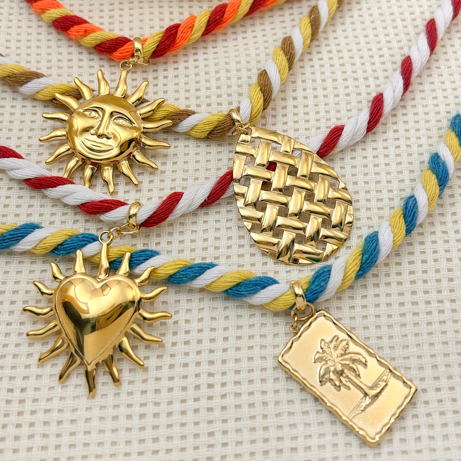 Heart & Sun Necklaces