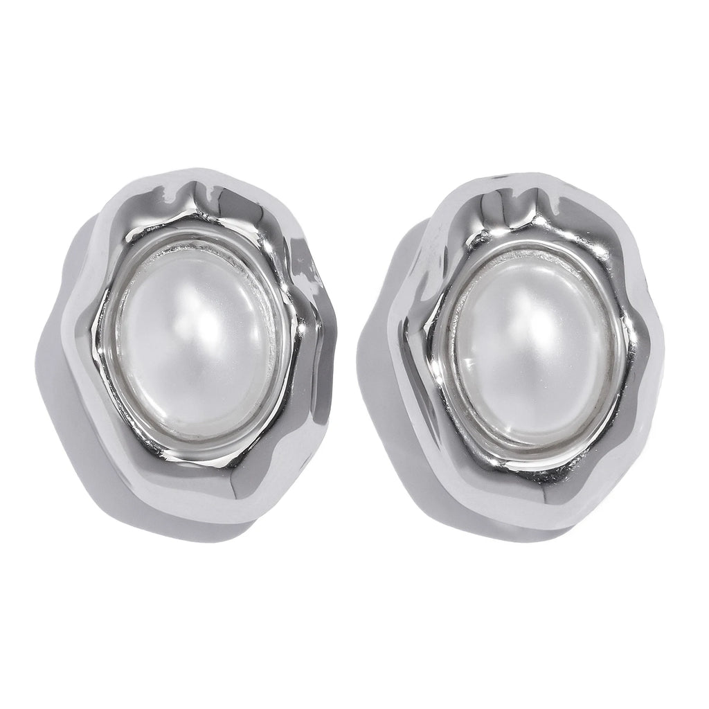 French-style Natural GemStone Earrings