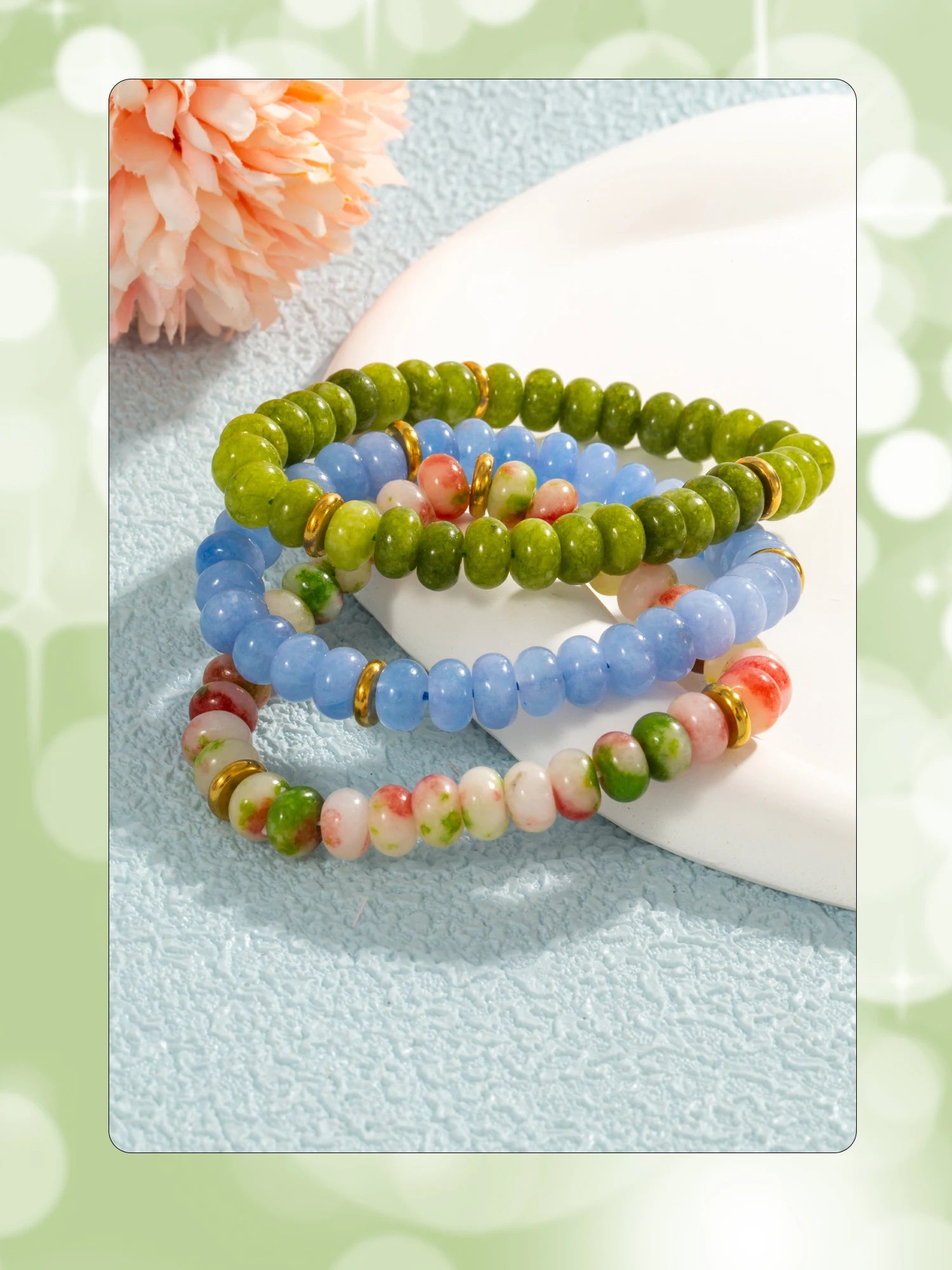 Handmade Stone Bracelet