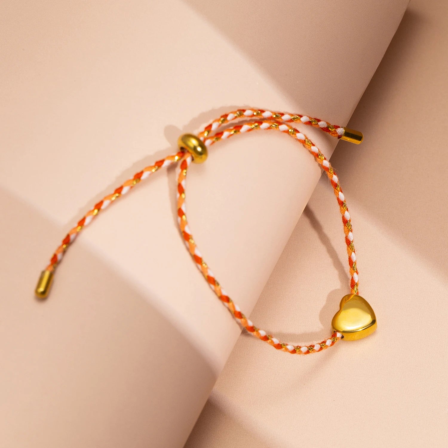 Colorful Heart Rope Bracelet