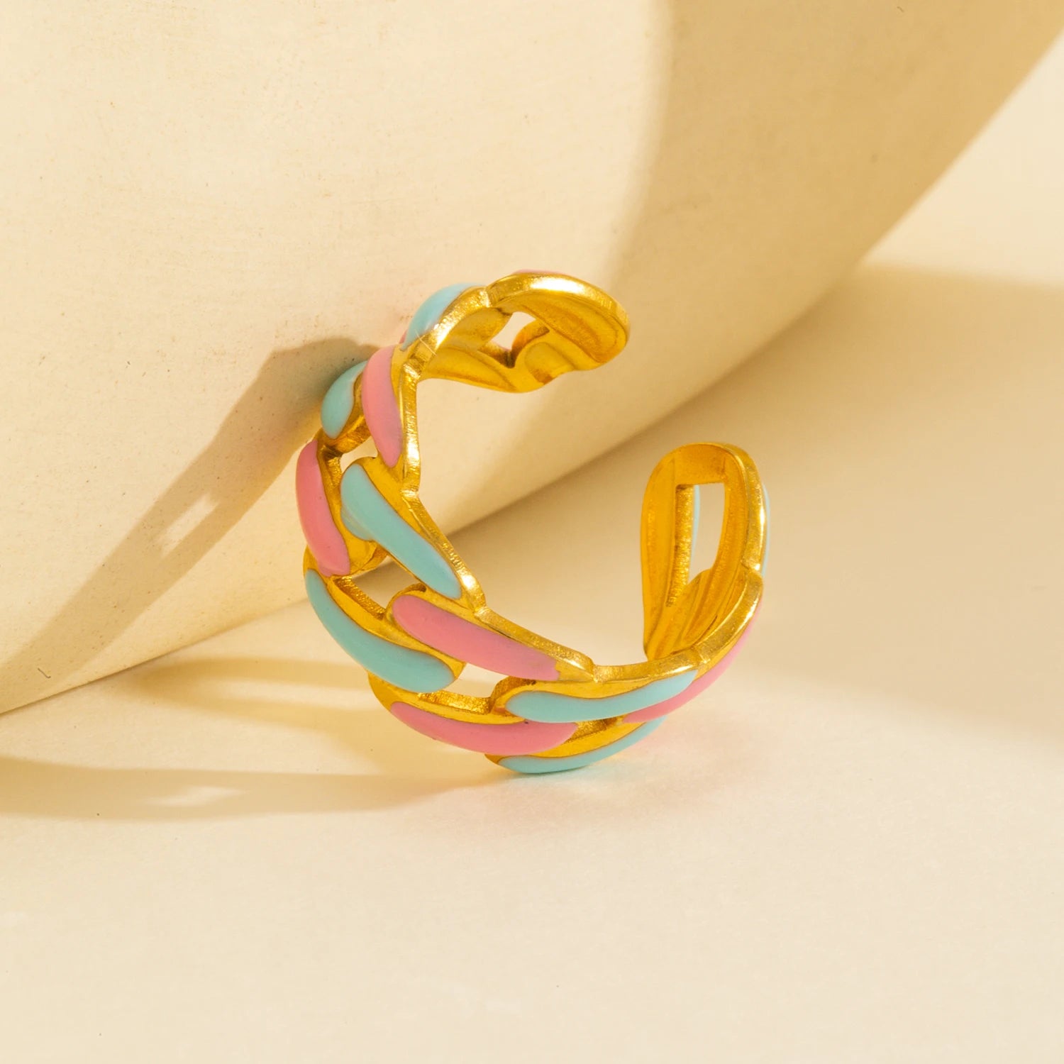 NonSense Colorful Statement Ring