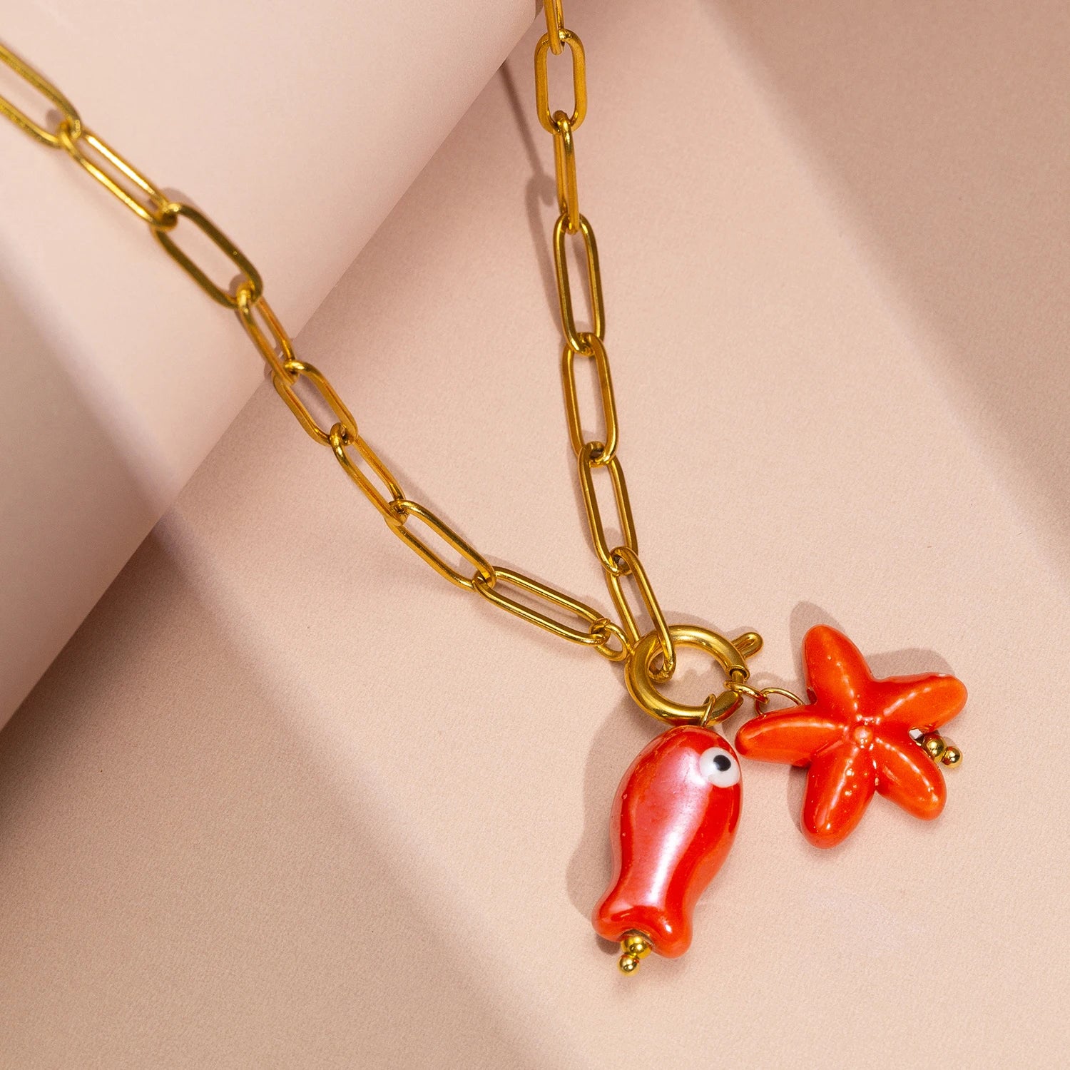 Fish&Starfish Necklace