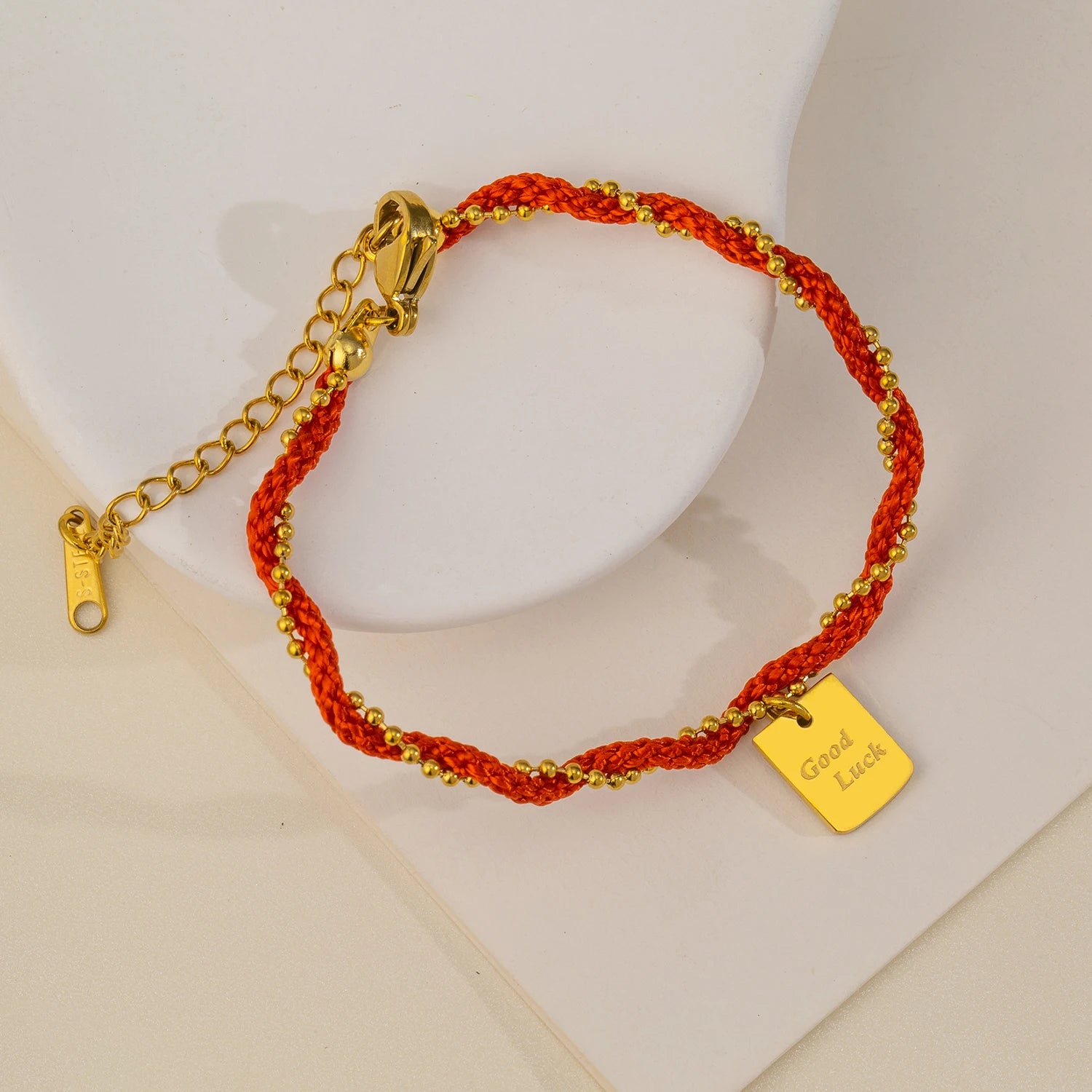 Braided Good Luck Charm Bracelet