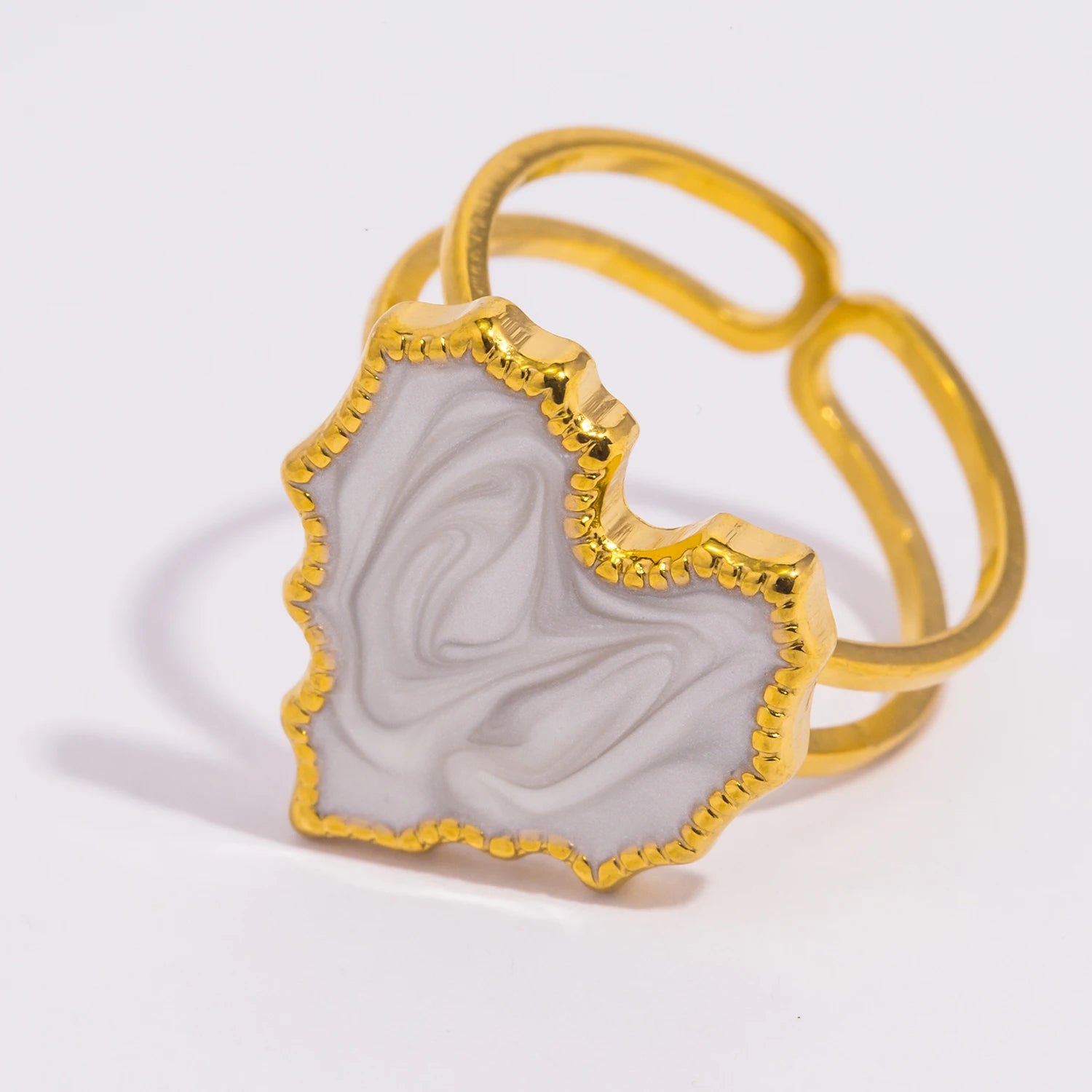 Red & Black Golden Rings