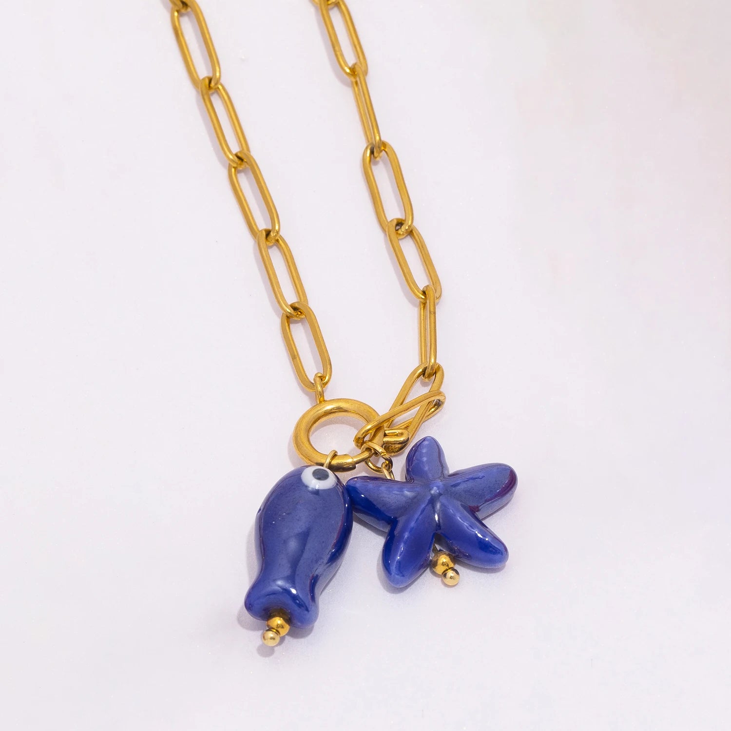 Fish&Starfish Necklace