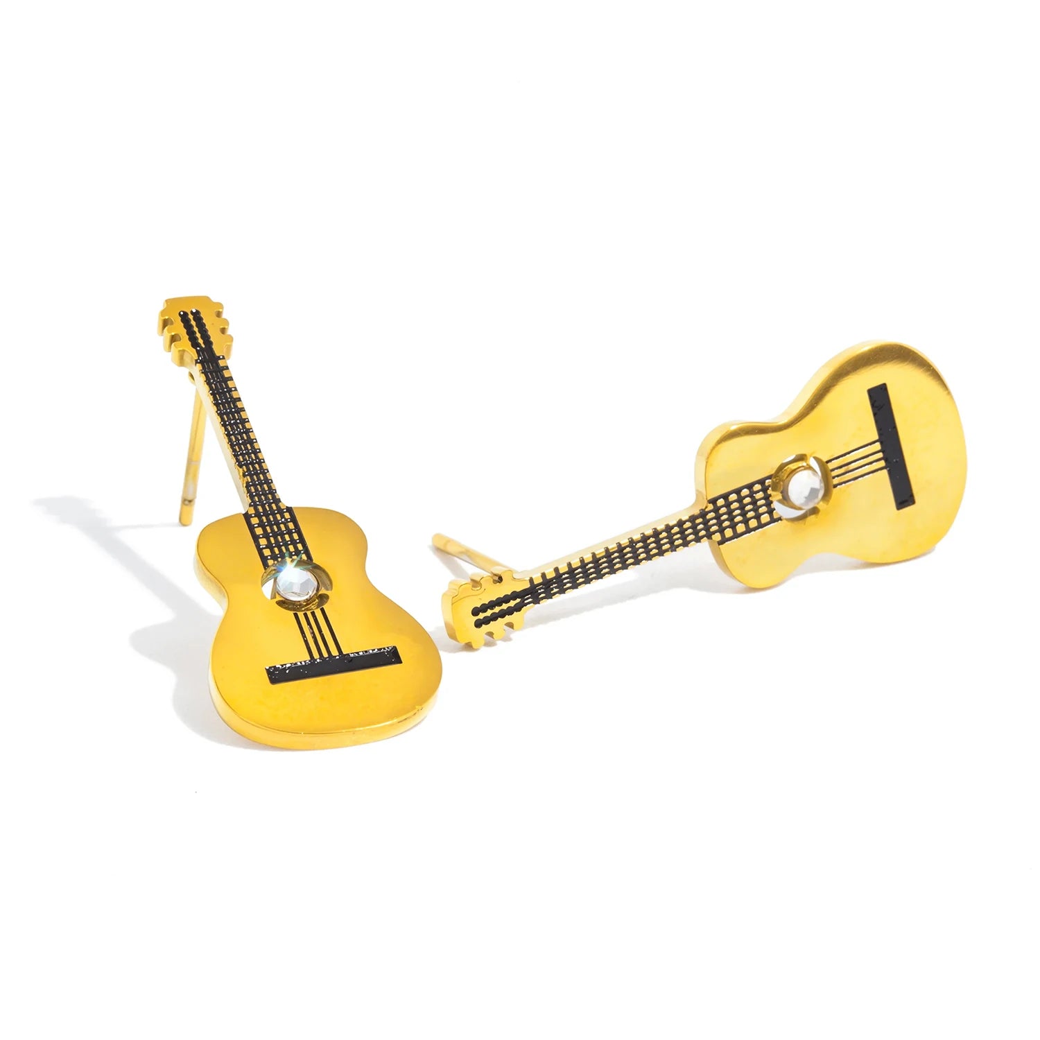 Guitar Stud Earrings