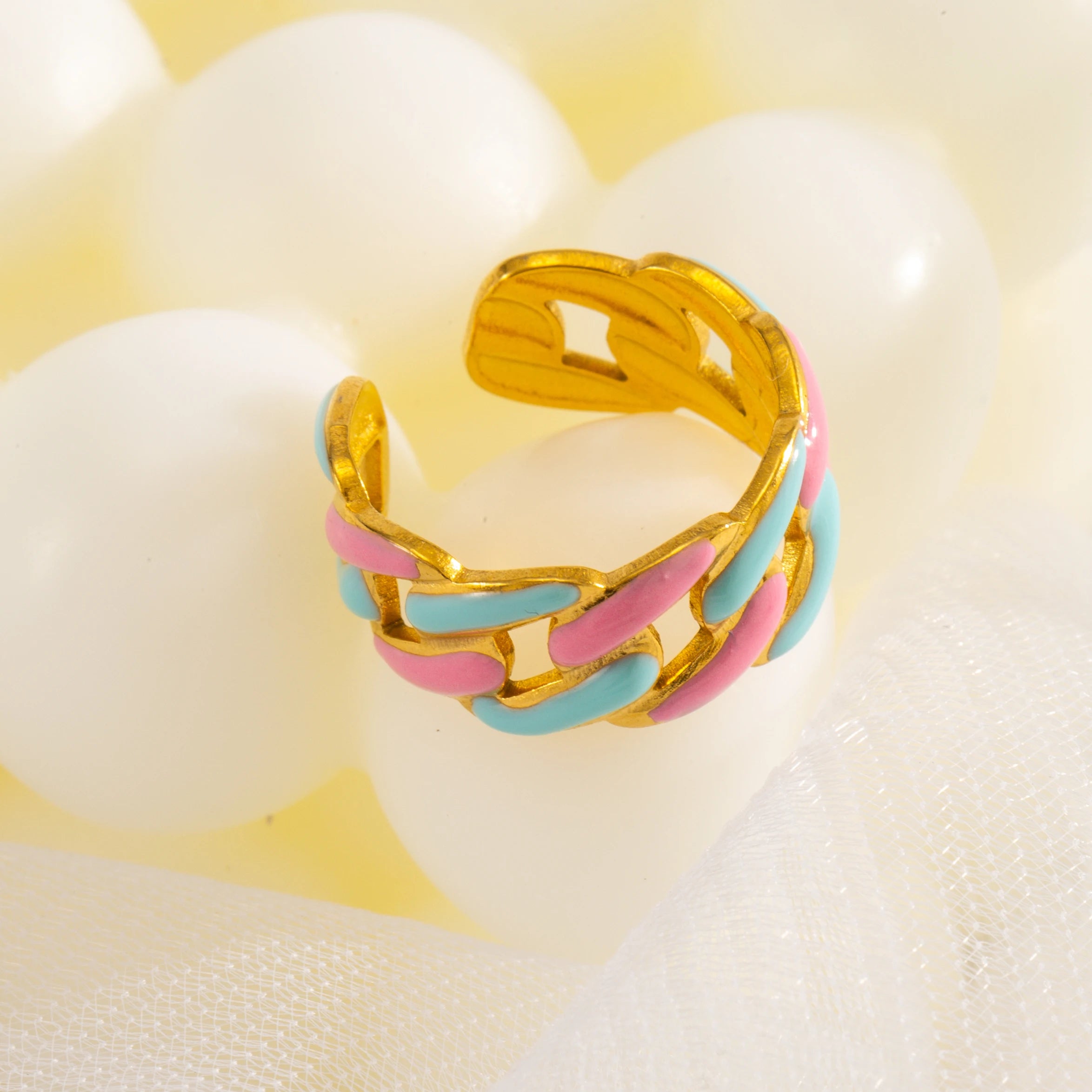 NonSense Colorful Statement Ring