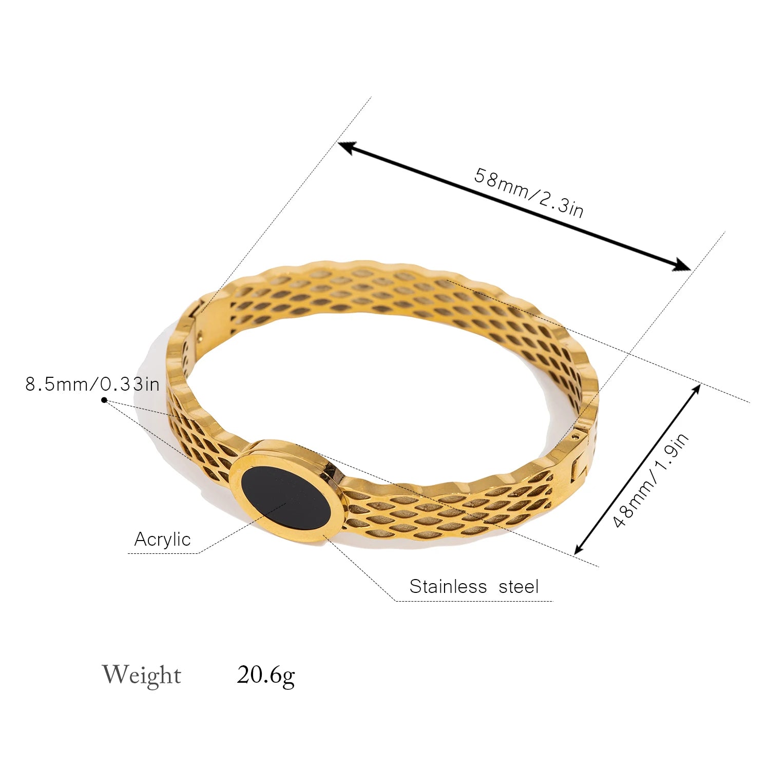 Simple NonSense Bracelet