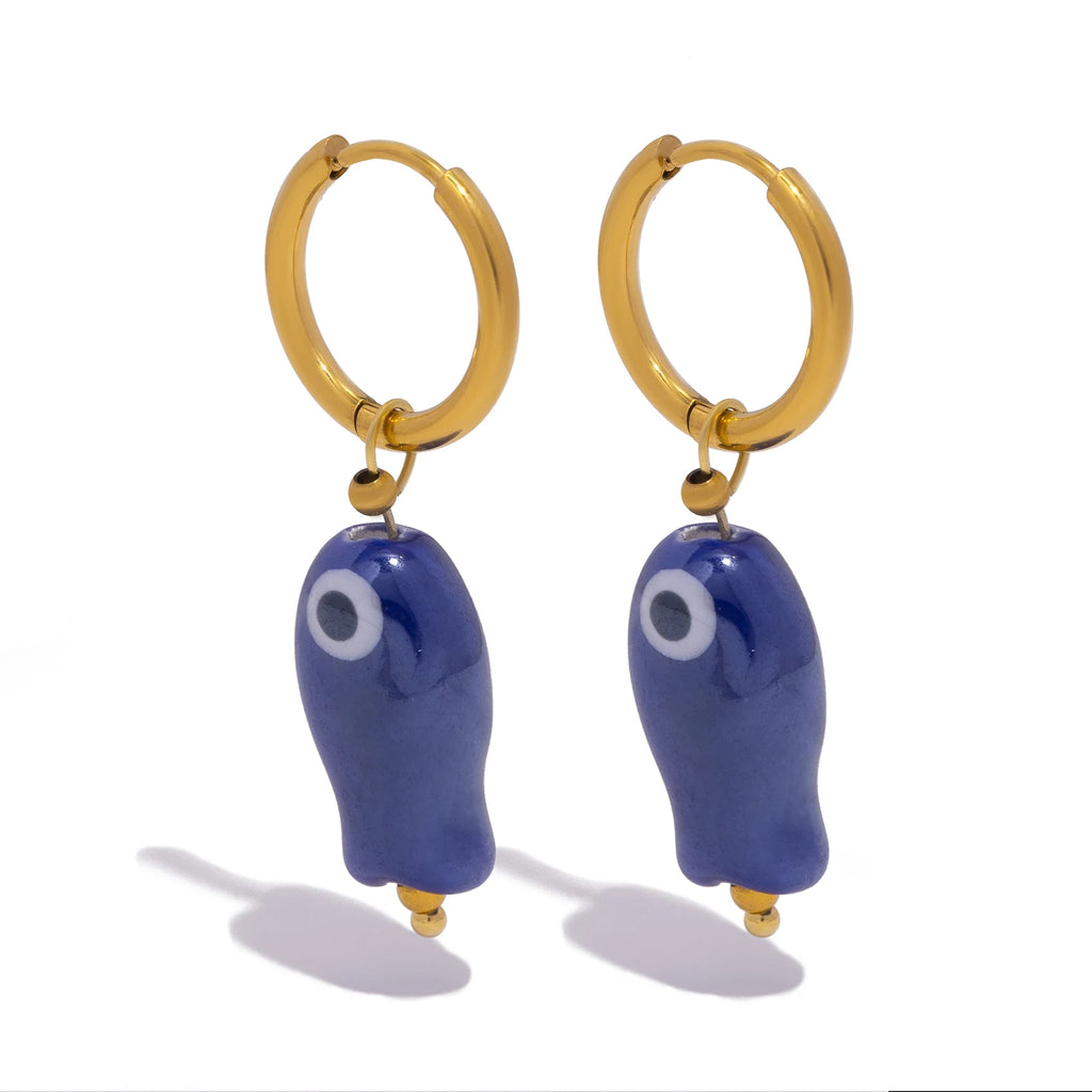 Charm Fish Earrings
