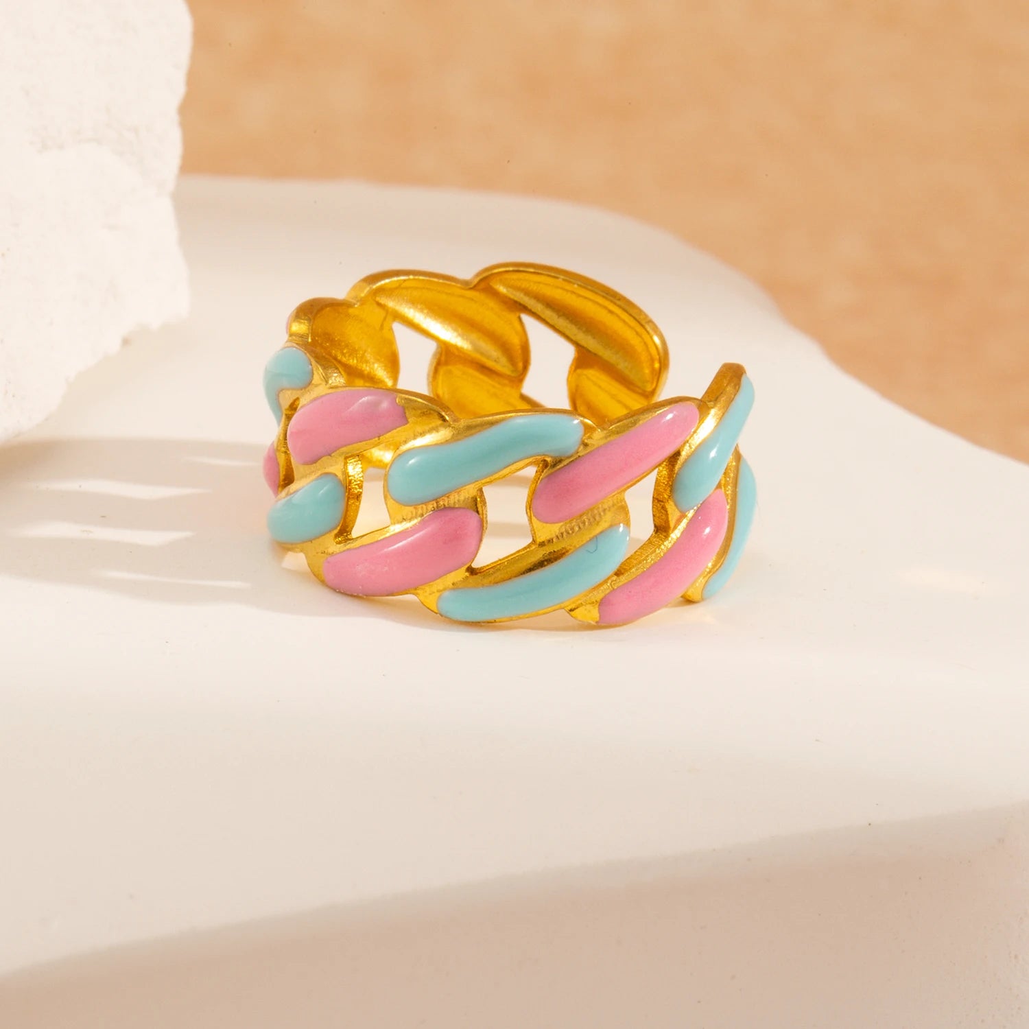 NonSense Colorful Statement Ring