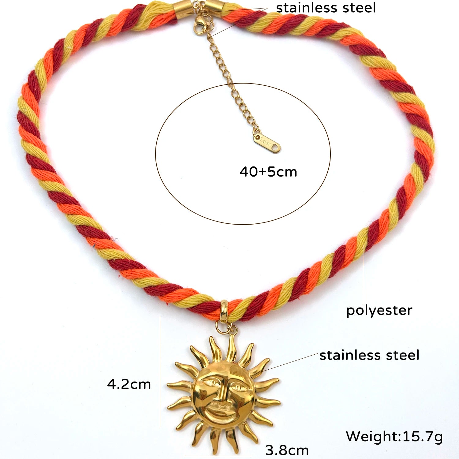 Heart & Sun Necklaces