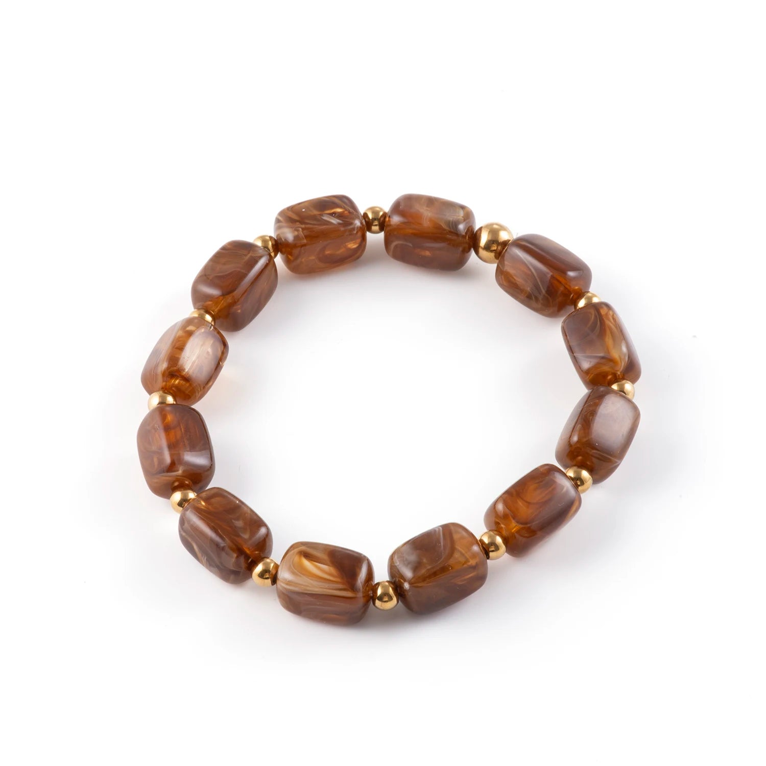 Resin Beads Charm Bracelet