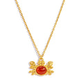 Crab Pendant Necklace