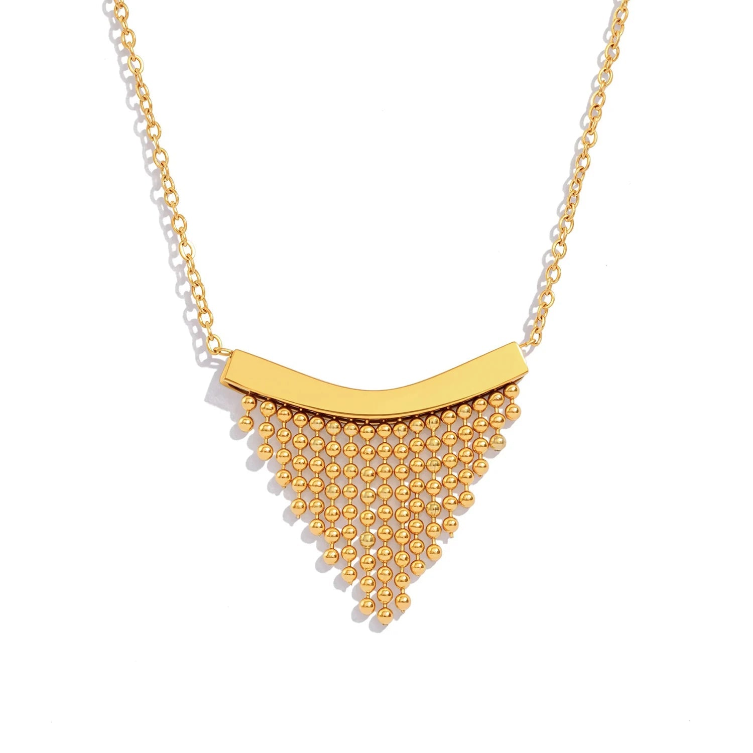 Fashionable tassel pendant Necklace