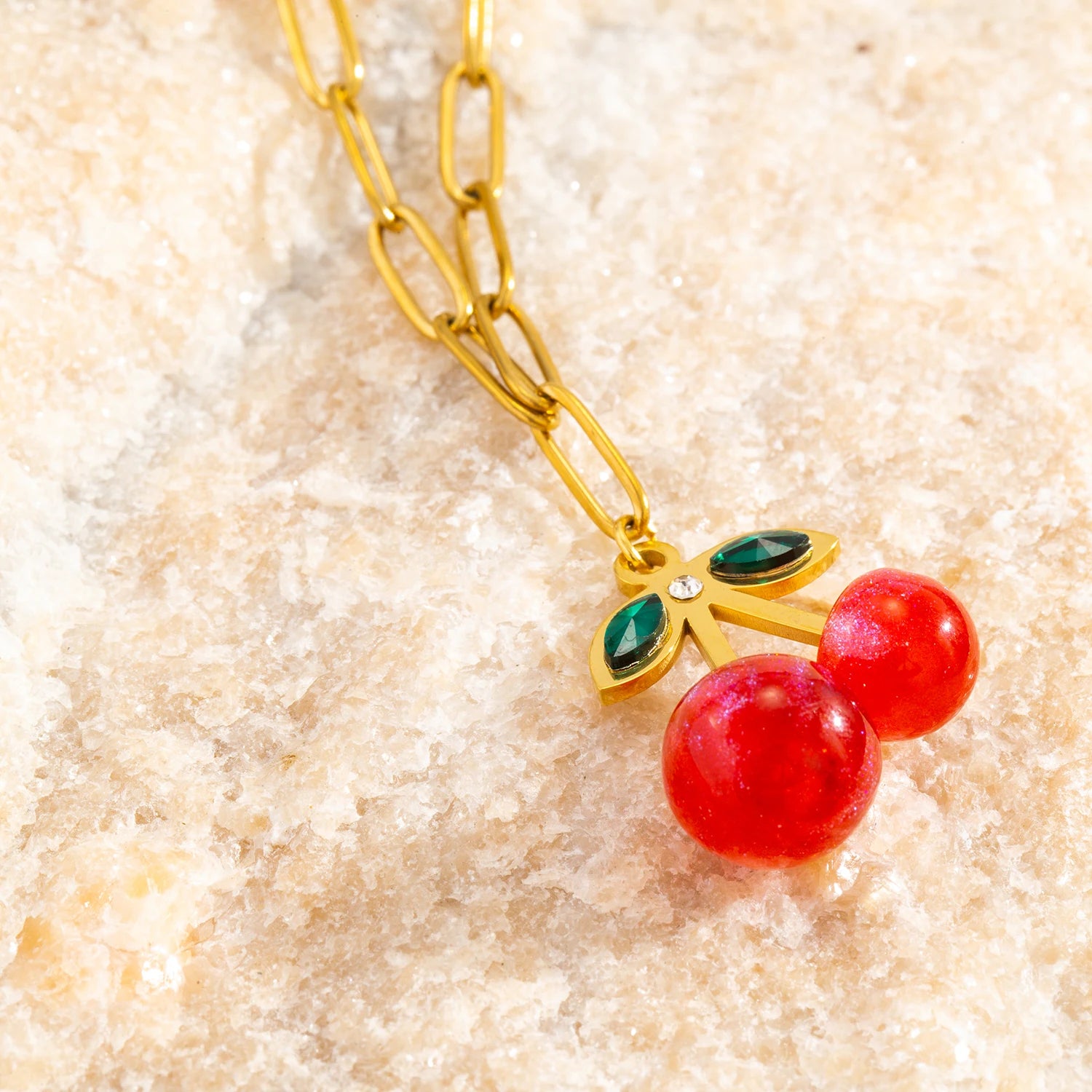 Cherry Charm Necklace