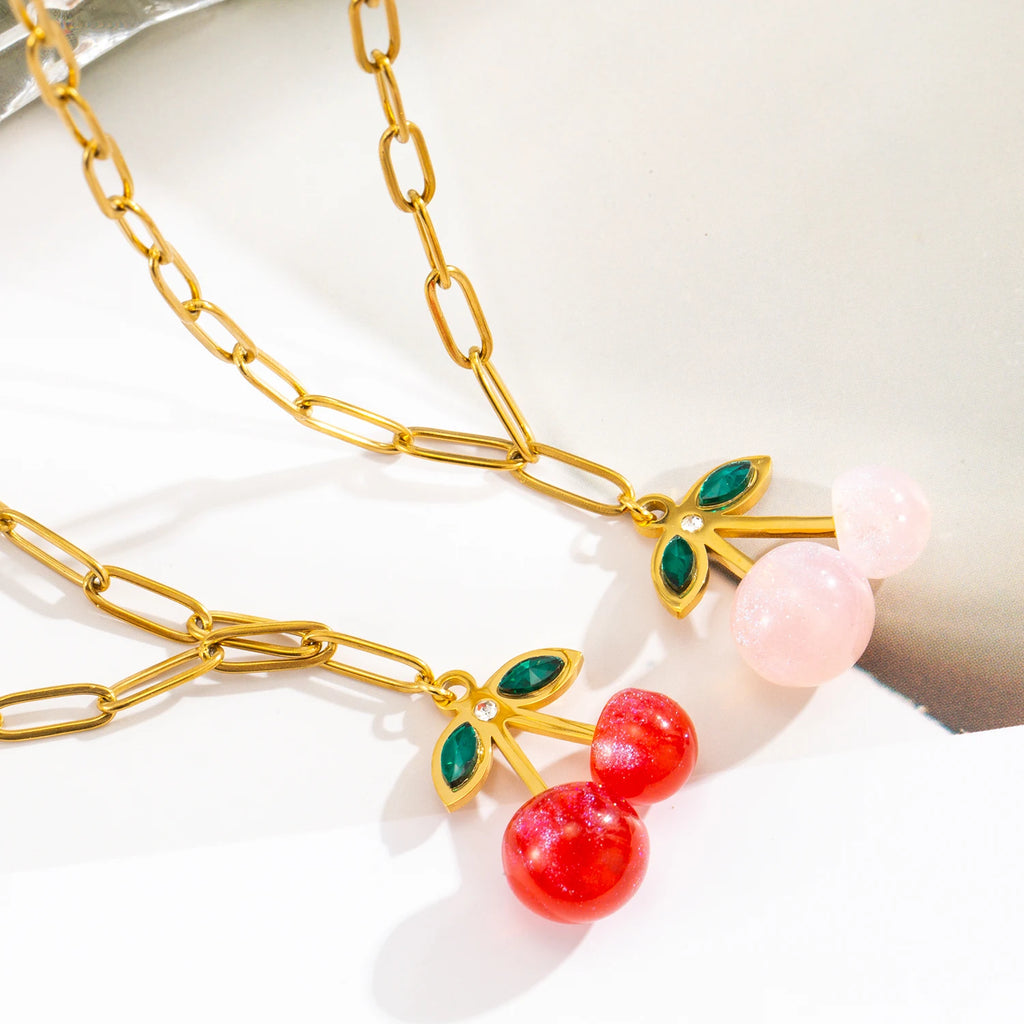 Cherry Charm Necklace