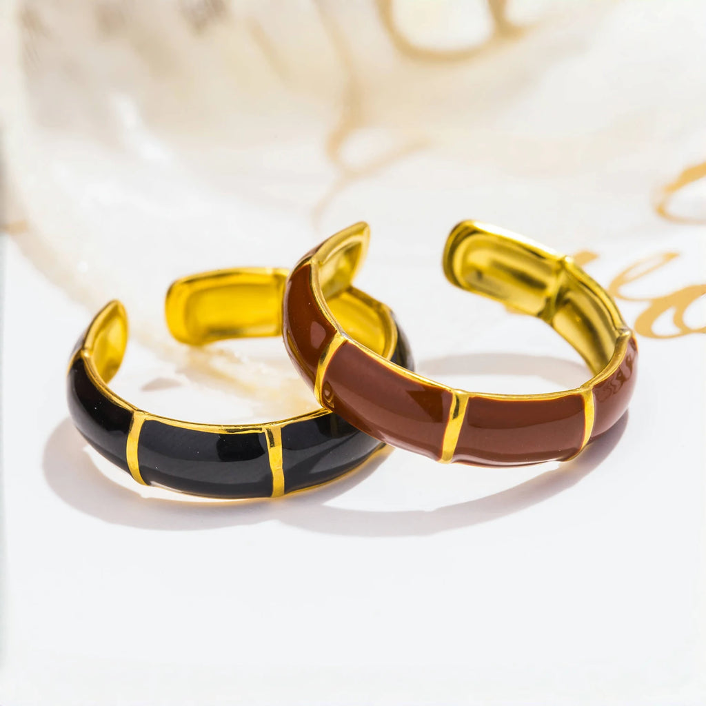 Bamboo Design Ring