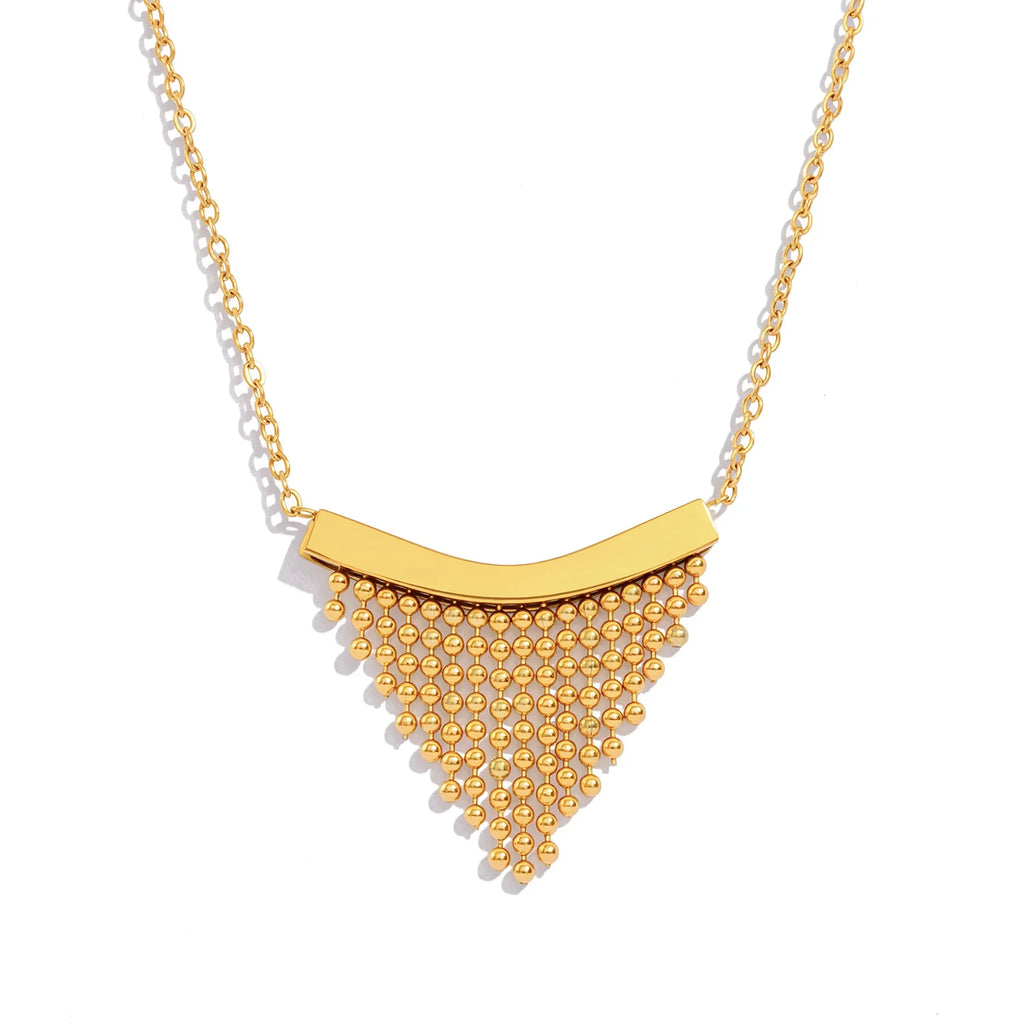 Fashionable tassel pendant Necklace