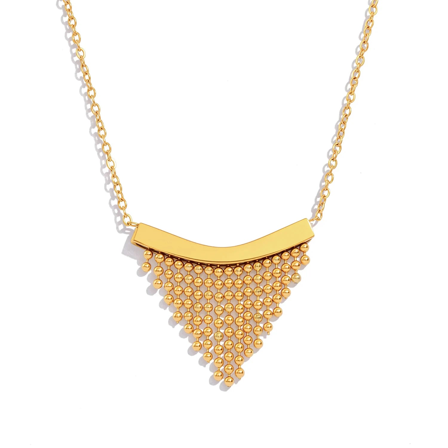 Fashionable tassel pendant Necklace