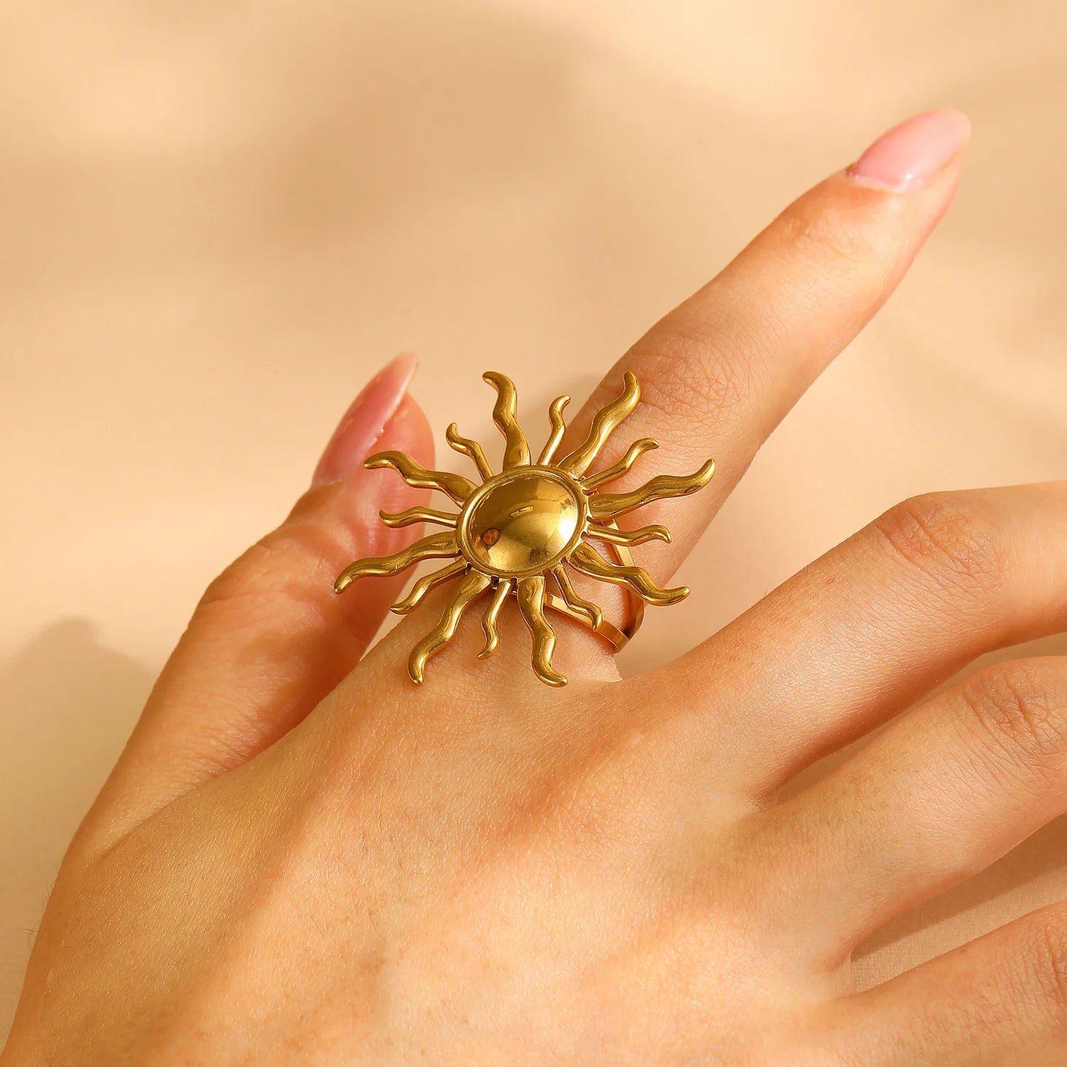 Tribal Sun Ring
