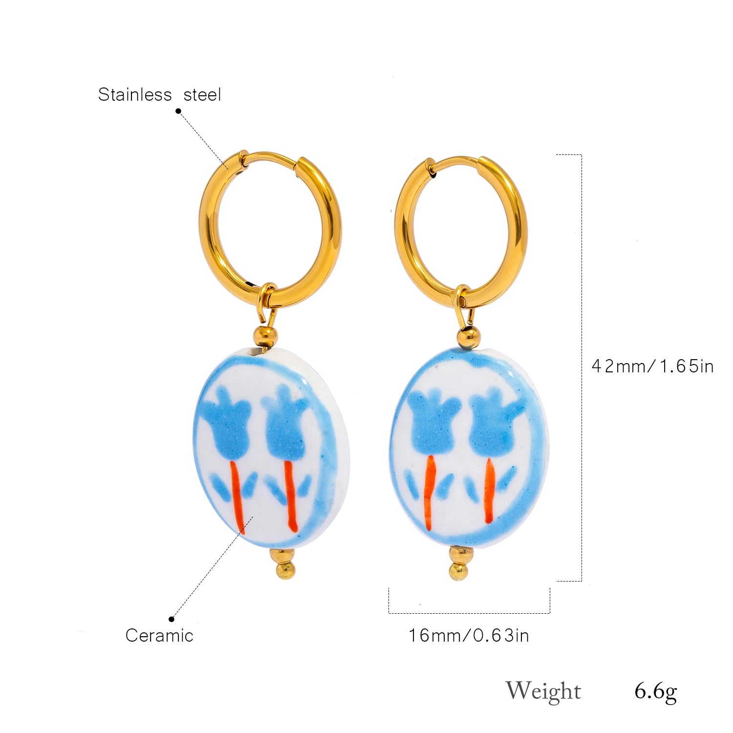 Floral Earrings