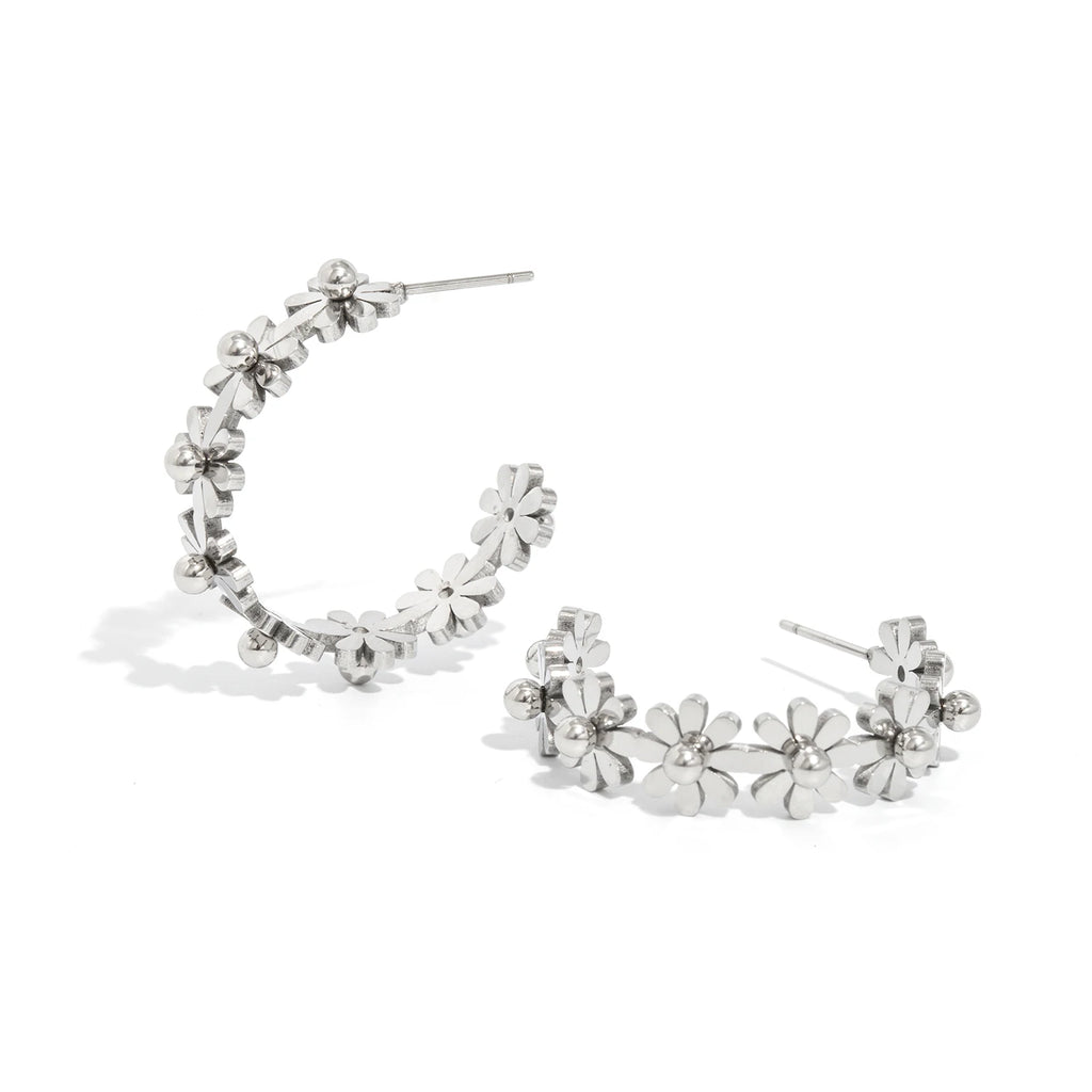Daisy Flower Earrings