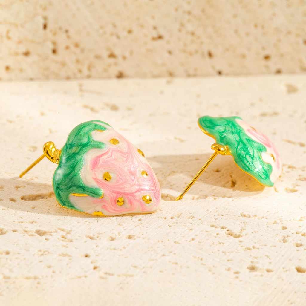 Adorable Strawberry Earrings