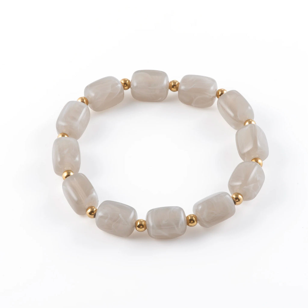 Resin Beads Charm Bracelet