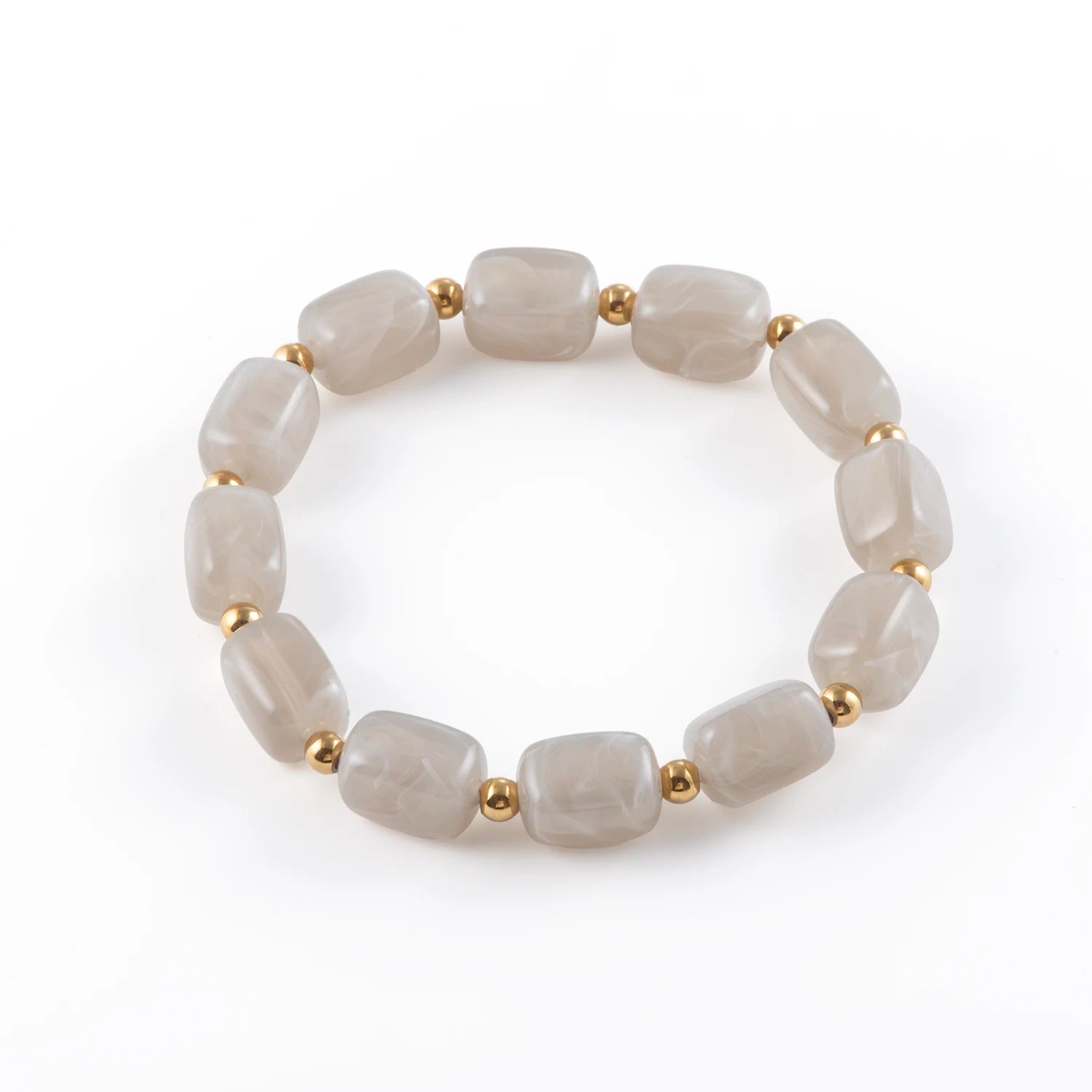 Resin Beads Charm Bracelet