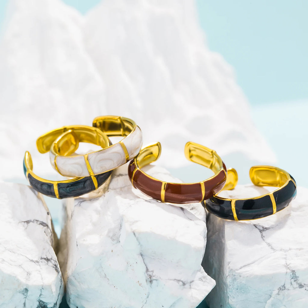 Bamboo Design Ring