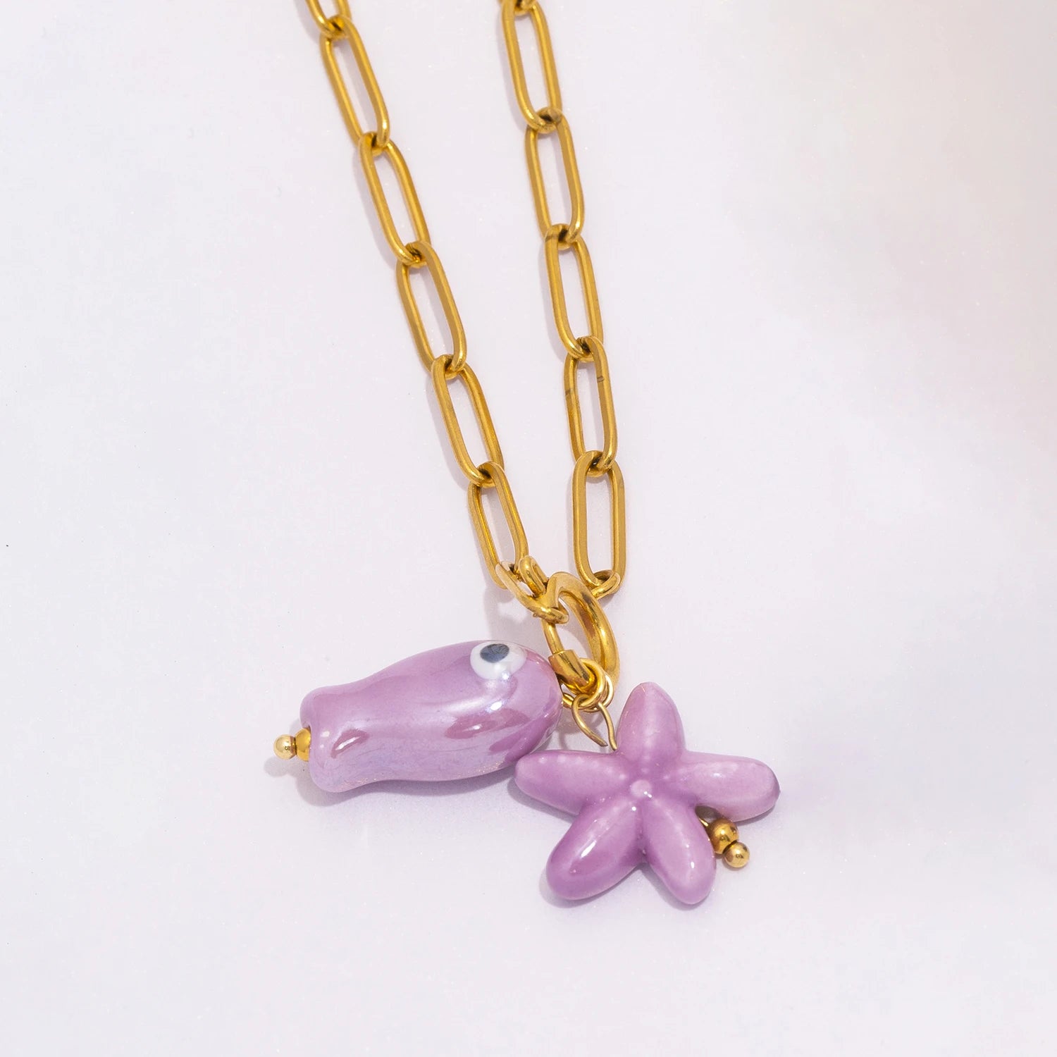 Fish&Starfish Necklace