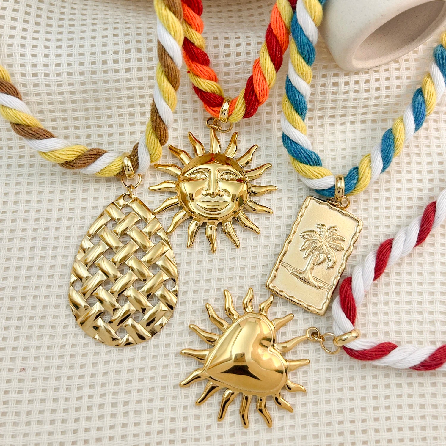 Heart & Sun Necklaces