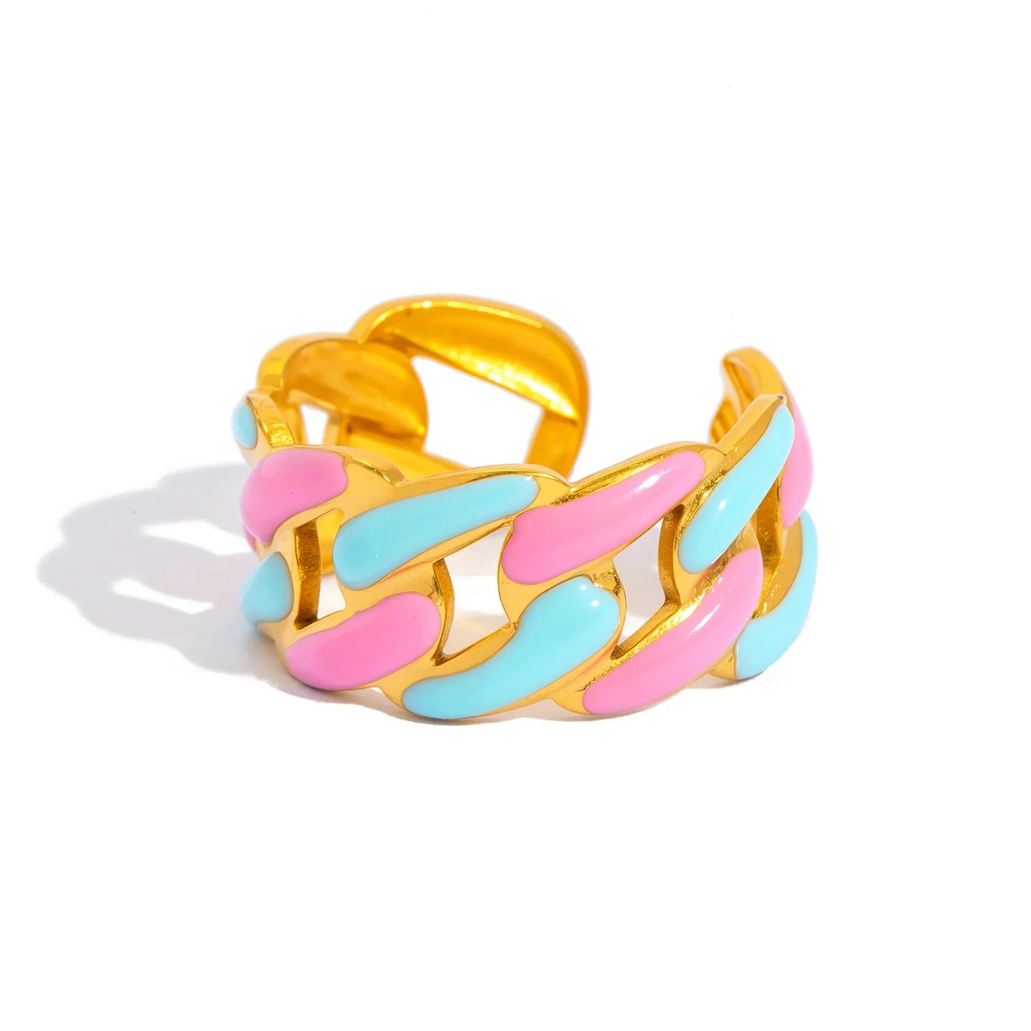 NonSense Colorful Statement Ring