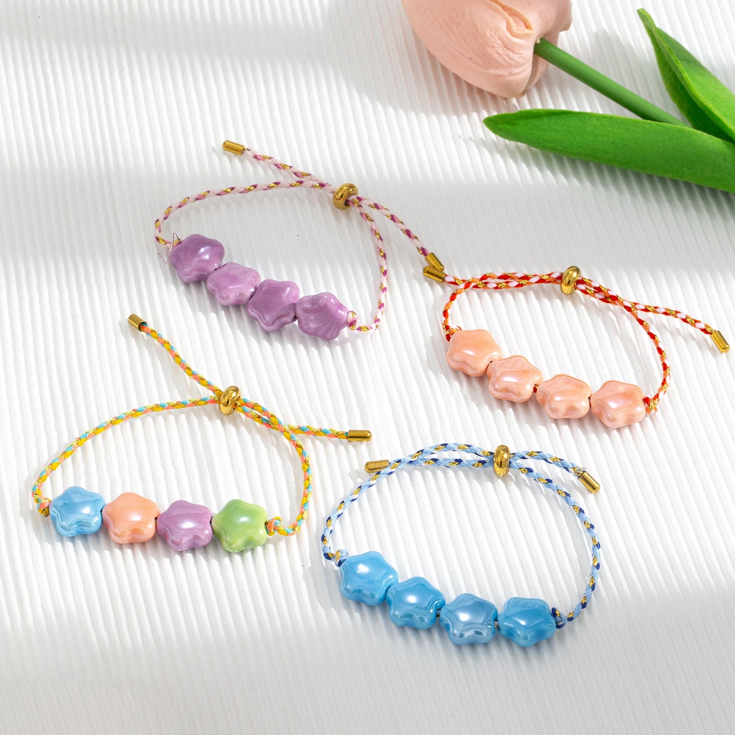 Braided Rope Star Bracelet