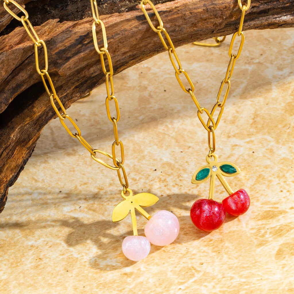 Cherry Charm Necklace