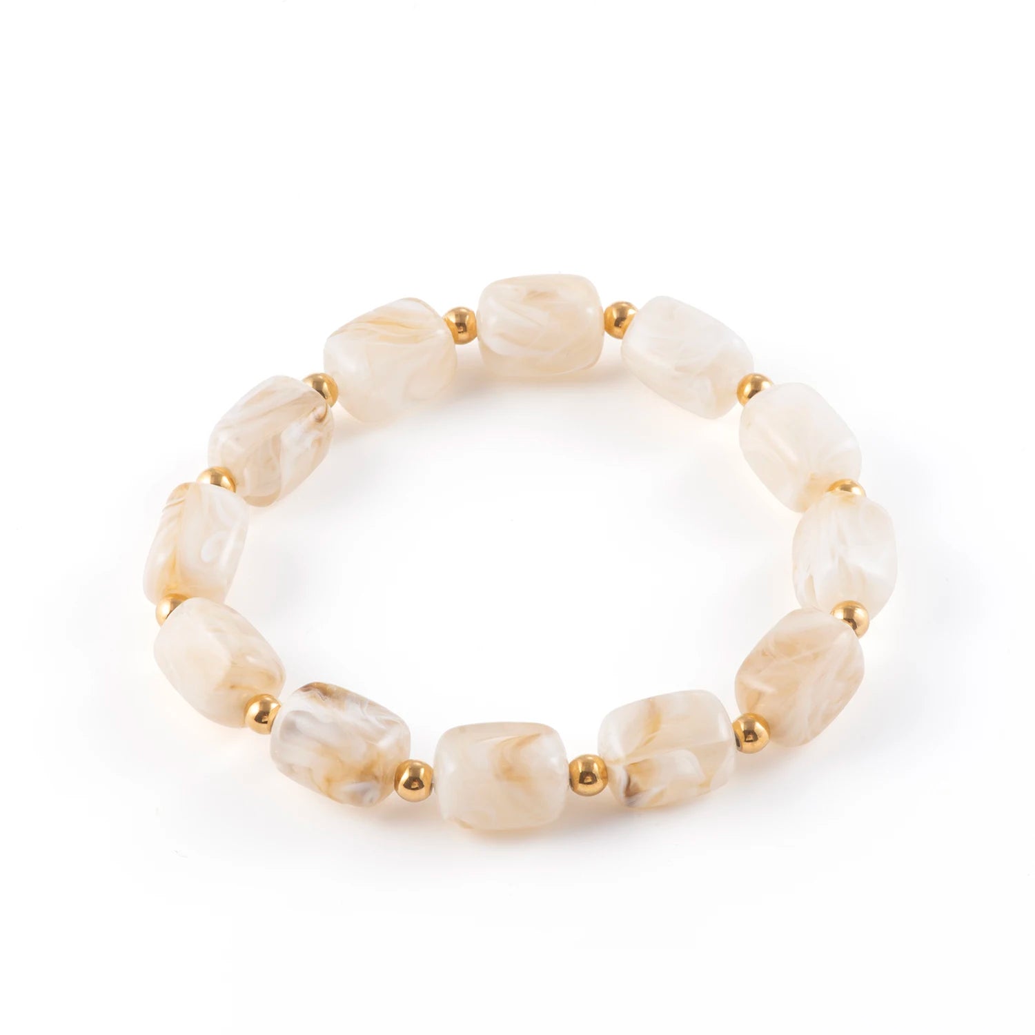 Resin Beads Charm Bracelet